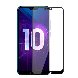 Противоударное стекло NONAME для Honor 10X Lite, OG PRIVACY, черное, полный клей, в техпаке