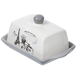 Масленка Daniks доломит, крышка доломит, Прованс (419423)