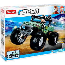 Конструктор внедорожник «Бигфут» Sluban Город, 155 деталей, 6+
