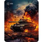 Коврик CACTUS CS-MP-D04M Burning tank (300x250x3мм)