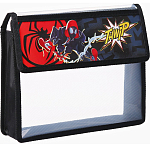 Папка для тетрадей А5, пластик, на липучке, Человек-паук