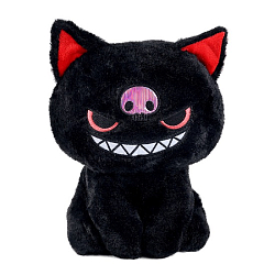Мягкая игрушка «Кот», 20 см, цвет чёрный 9891272