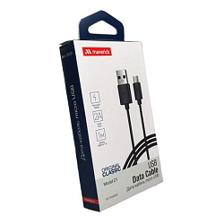 Кабель USB <--> microUSB  1.0м MAVERICK