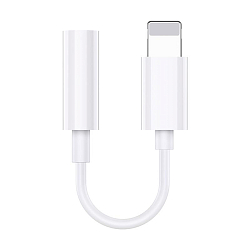 Переходник Jack 3.5 <--> Lightning JOKADE JC014 белый