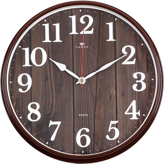 Часы настенные, интерьерные "Эко", бесшумные, d-29 см 9467882