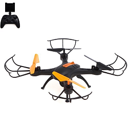 Квадрокоптер LH-X43WF камера, передача изображения на смартфон, Wi-FI, цвет МИКС (Уценка)