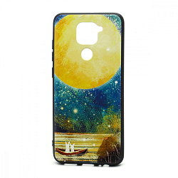Силиконовый чехол EDIVIA 3D Print для Xiaomi Redmi Note 9 (078)