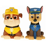 Игрушка для ванны Щенячий Патруль чейз-гончик и крепыш  2шт LXRUB-CHASE-DOGP