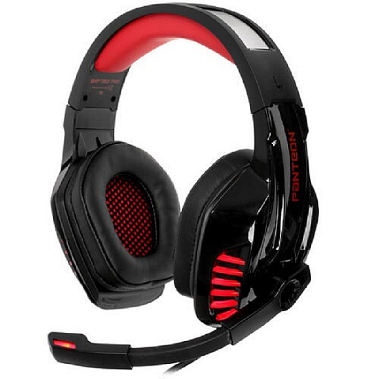 Наушники JETACCESS PANTEON GHP-750 PRO черно-красная