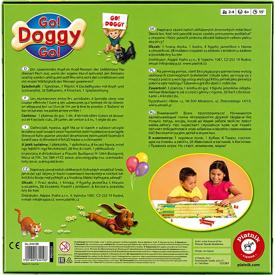 Игра настольная ходилка «Go Doggy Go»