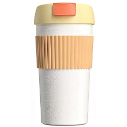 Термокружка Xiaomi Kiss Kiss Fish Rainbow 490ml (S-U45C) (Orange White)