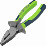 Плоскогубцы комбинированные 180мм СИБТЕХ 17054, фосфатирование, 3к рукоятки