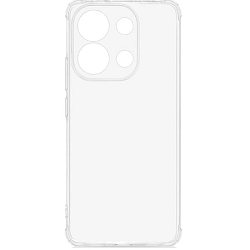Силиконовый чехол DF для Xiaomi Redmi Note 13 (4G) DF xiAngle-08, прозрачный с защищенными углами