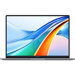 Ноутбук 14" Honor MagicBook X14 2024 (AMD Ryzen 5-7640HS/ 16GB/ SSD 512GB/ AMD Radeon 760M/ DOS), серый