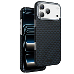 Задняя накладка KEEPHONE KEVILAR PARIS CARBON MAGSAFE CASE для iPhone 17 PRO, BLUE