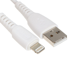 Кабель USB <--> Lightning  1.0м SMARTBUY S40 белый (iK-512-S40w)