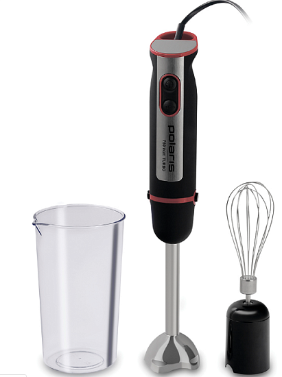 Блендер POLARIS PHB 0750 черный/красный