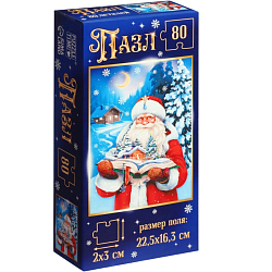 Пазл «Добрый дедушка Мороз», 80 деталей