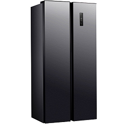 Холодильник WILLMARK SBS-647NFID (477л,Side-By-Sidе,инв.компр,TotalNoFrost,LEDдисп.,A+,Dark Inox)