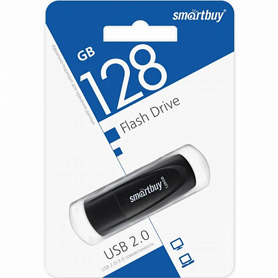 USB 128Gb SMARTBUY Scout чёрный