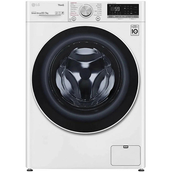 Стиральная машина LG F2DV5S8S0 белый (с сушкой)
