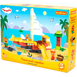 Конструктор "Макси" - "Три кота. Пиратский корабль" (103 элемента) 94920