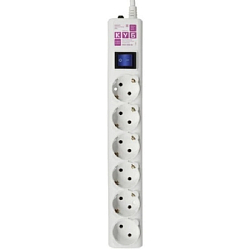 Сетевой удлинитель  5.0м POWER CUBE SPG6-A2, белый, 6 розеток, 16А, (3*1,5)