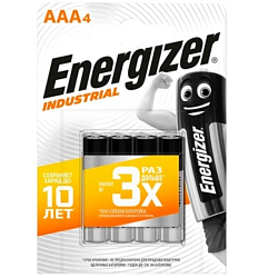 Элемент питания ENERGIZER LR03 INDUSTRIAL BL-4 (4/48)