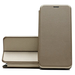 Чехол футляр-книга WELLMADE для Xiaomi Redmi 9A золотой