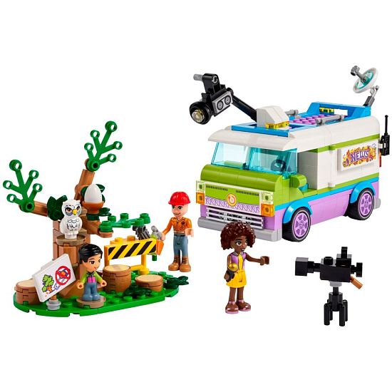 Конструктор LEGO Friends 41749 Фургон отдела новостей