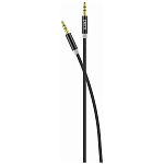 Кабель Jack 3.5 <--> Jack 3.5  3.0м PERO MC-01 Black