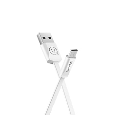Кабель USB <--> microUSB  1.2м USAMS US-SJ201 U2 2.1A белый