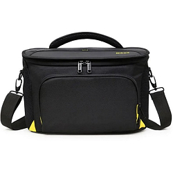 Сумка для фотоаппарата Nikon D3100  из качественной влагозащитной ткани черный