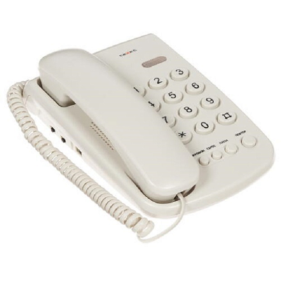 Телефон TEXET TX-241 светло-серый