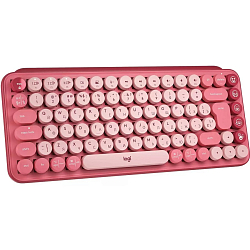 Клавиатура БП LOGITECH POP KEYS, Heartbreaker Rose (YR0080/CU0021)