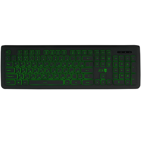 Клавиатура JET.A SlimLine K20 чёрная, USB (техпак)