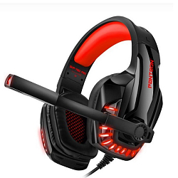 Наушники JETACCESS PANTEON GHP-750 PRO черно-красная