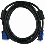 Кабель VGA <--> VGA  3.0м AOpen ACG341AD-3M, 2 фильтра