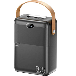 Внешний АКБ REMAX RPP-118 (80000mAh), черный, 22.5W, PD27W