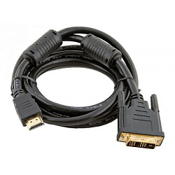 Кабель HDMI <--> DVI-D  5.0м TELECOM, позолоченные контакты