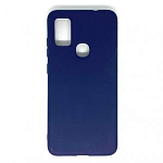 Силиконовый чехол NONAME для Samsung M51 (Темно-синий), матовый