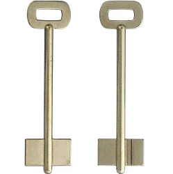 Заготовка ключа Ростов-2 106*28*16,2 мм. лат., б/п