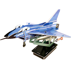 Конструктор 3D картонный «Истребитель» 124379