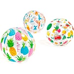 Пляжный мяч 51см INTEX, от 3 лет, 3 вида, 59040