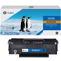 Картридж лазерный G&G GG-PC211EV PC-211EV черный (1600 стр.) для Pantum P2200/P2500/M6500/M6600