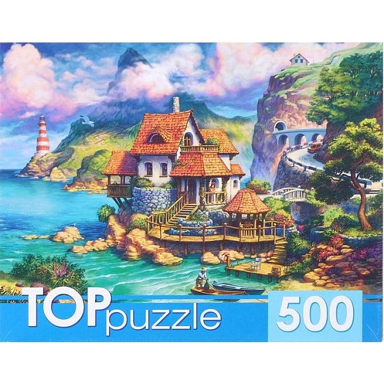 Пазл «Прибрежный домик» 500 эл.