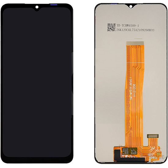 Дисплей для Samsung A127F  Galaxy m12+ тачскрин (черный) 100%