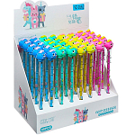 Карандаш секционный-прикол прозрачный корпус "Дракончик" МИКС 10700477