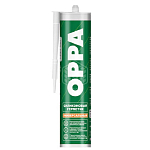 Герметик "OPPA U" силиконовый универсальный, белый, 260ml.