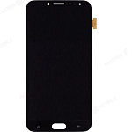 Дисплей для Samsung J400F Galaxy J4 (2018) + тачскрин (черный) (OLED)